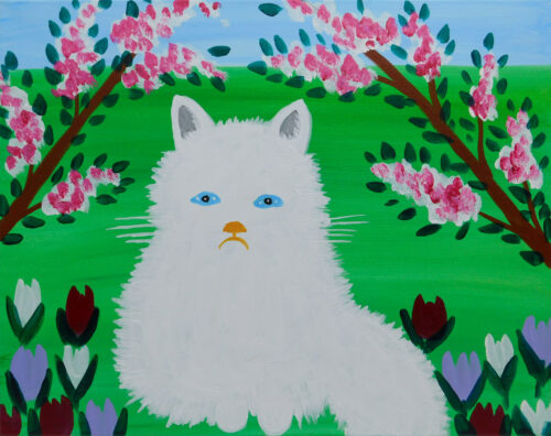 Painting & Pints: Maud Lewis – White Cats image