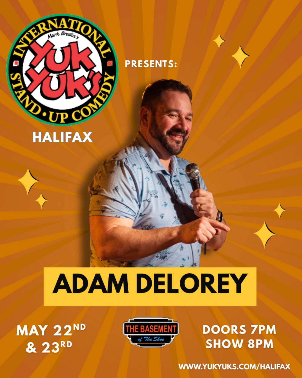 YukYuks Presents: Adam Delorey image